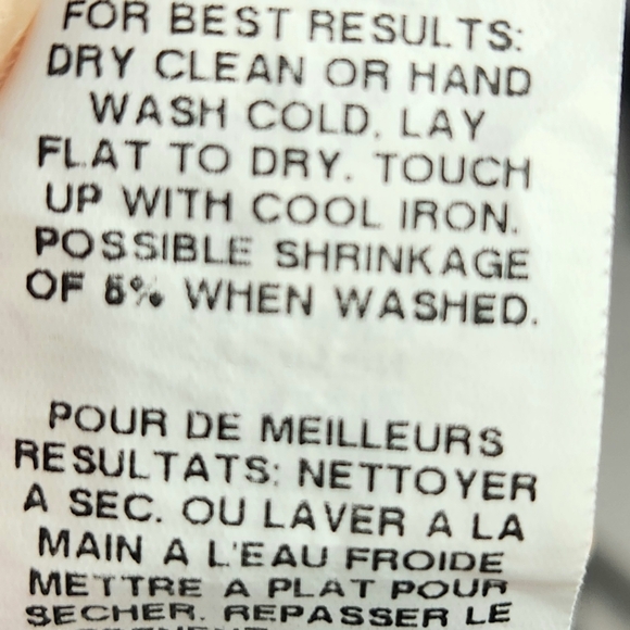 Wyatt Collection Red & Navy Striped Long Sleeve Top Size Large - Picture 9 of 9